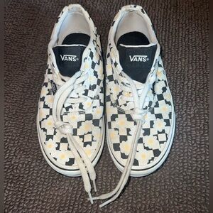 Vans Doheny Flower Checkerboard Shoes